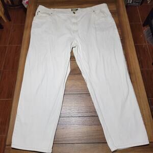 Cabela's White Straight Denim Jeans - Size W50 X L32